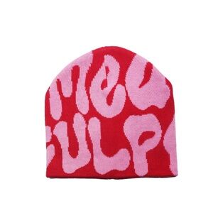 MEA CULPA Fun Day Beanie Hot Pink & Pink
